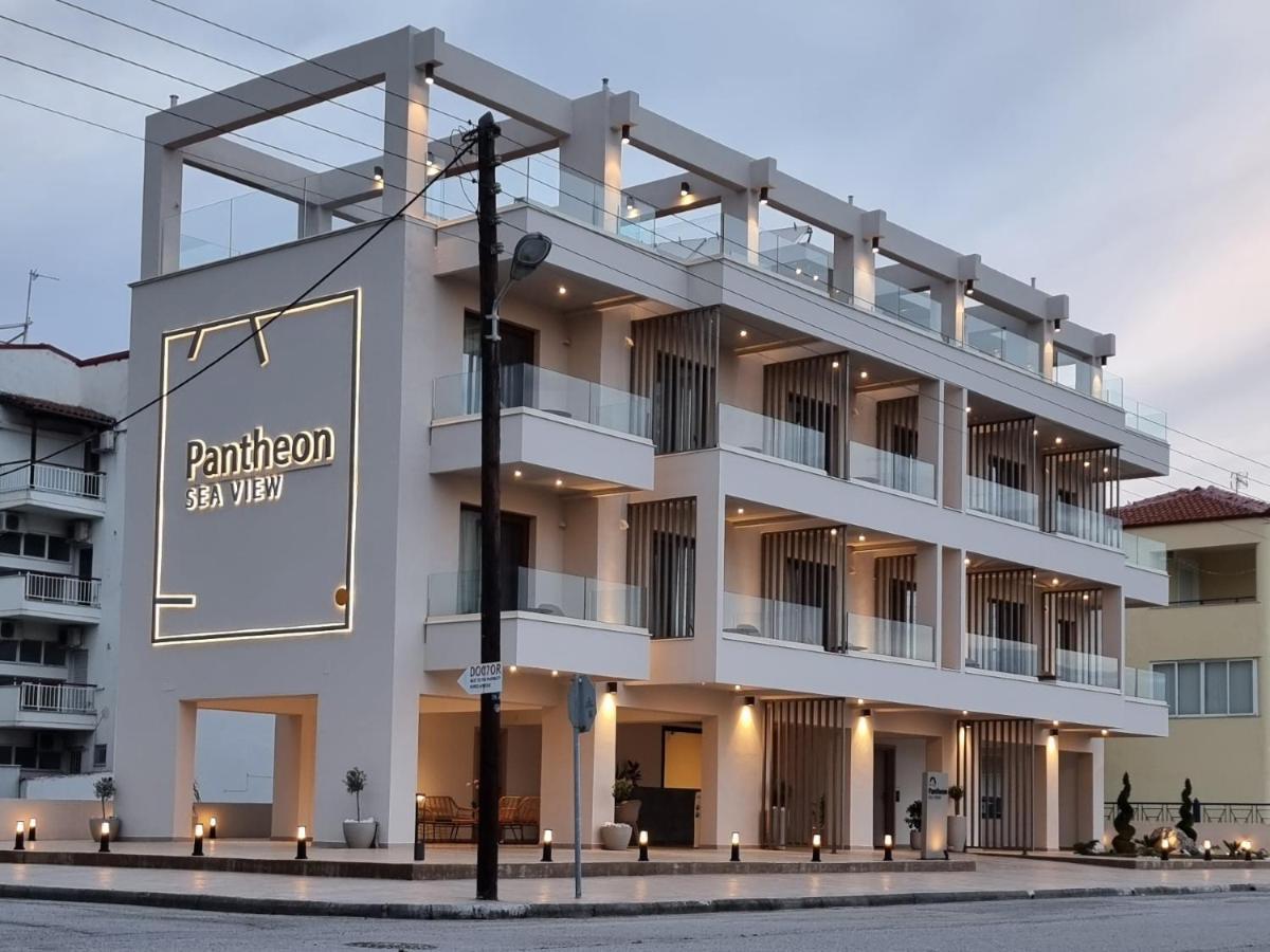 Pantheon Sea View Aparthotel Νέοι Πόροι Εξωτερικό φωτογραφία