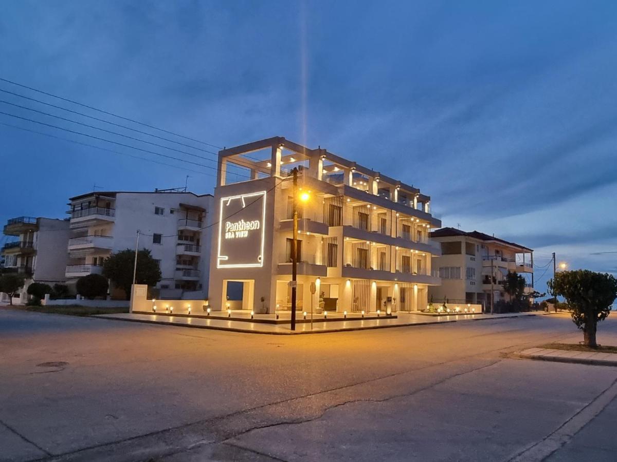 Pantheon Sea View Aparthotel Νέοι Πόροι Εξωτερικό φωτογραφία