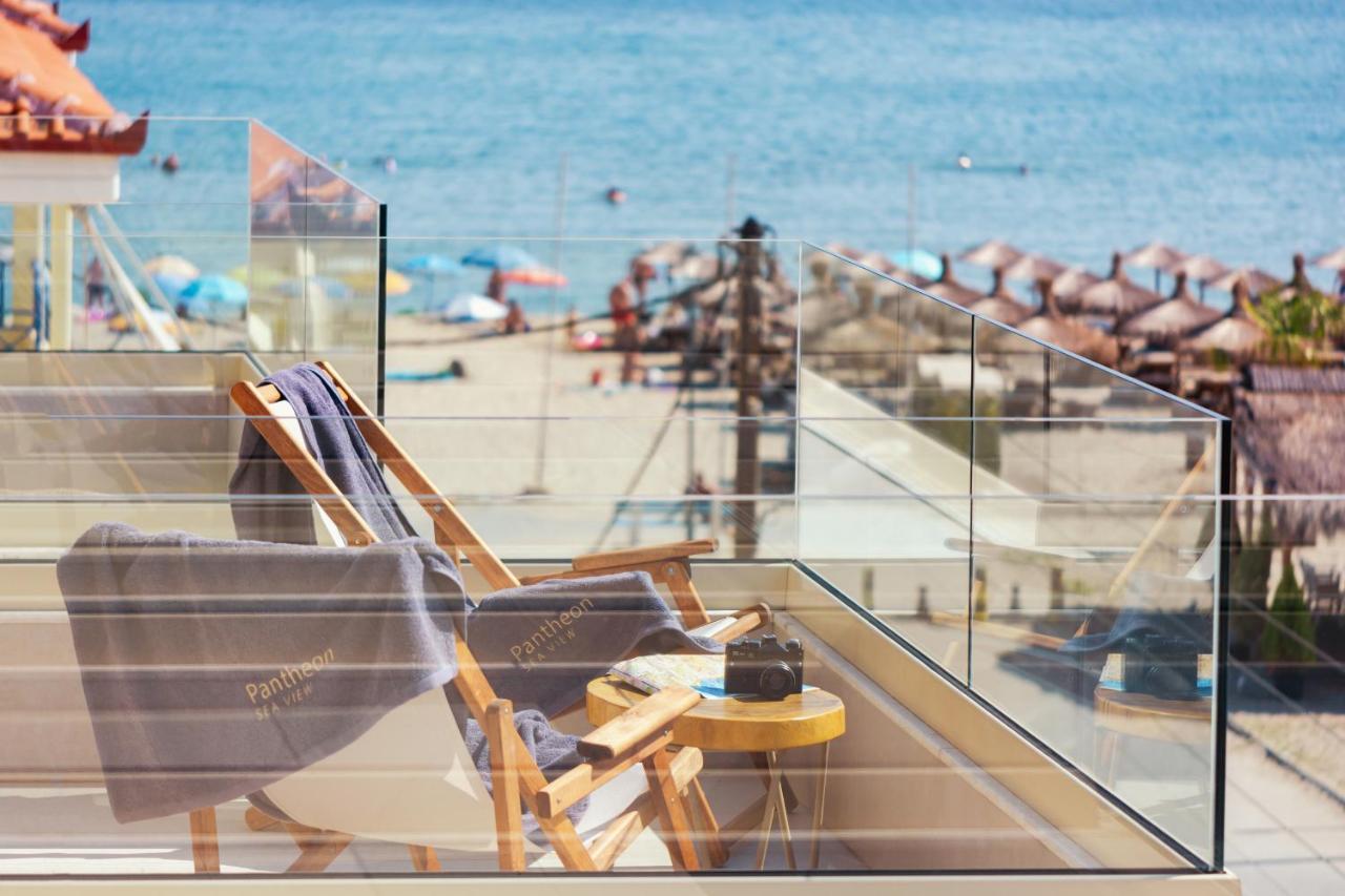 Pantheon Sea View Aparthotel Νέοι Πόροι Εξωτερικό φωτογραφία