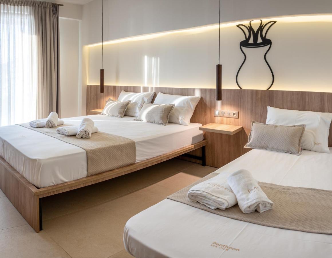 Pantheon Sea View Aparthotel Νέοι Πόροι Εξωτερικό φωτογραφία
