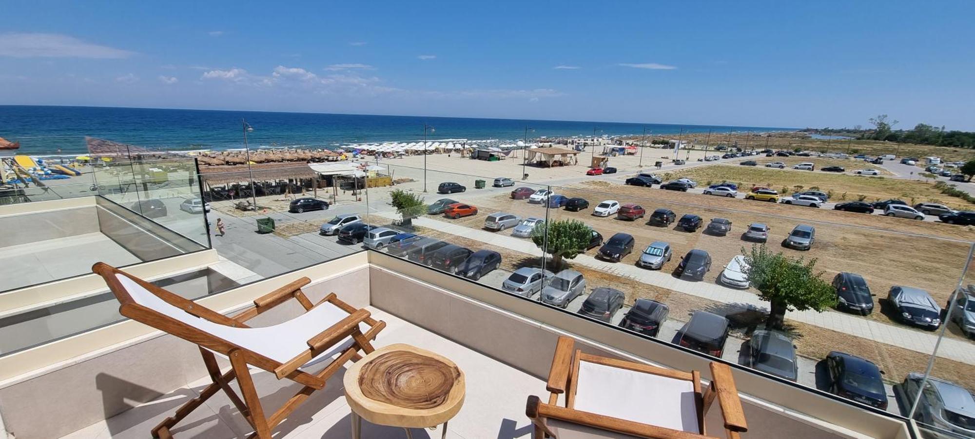 Pantheon Sea View Aparthotel Νέοι Πόροι Δωμάτιο φωτογραφία