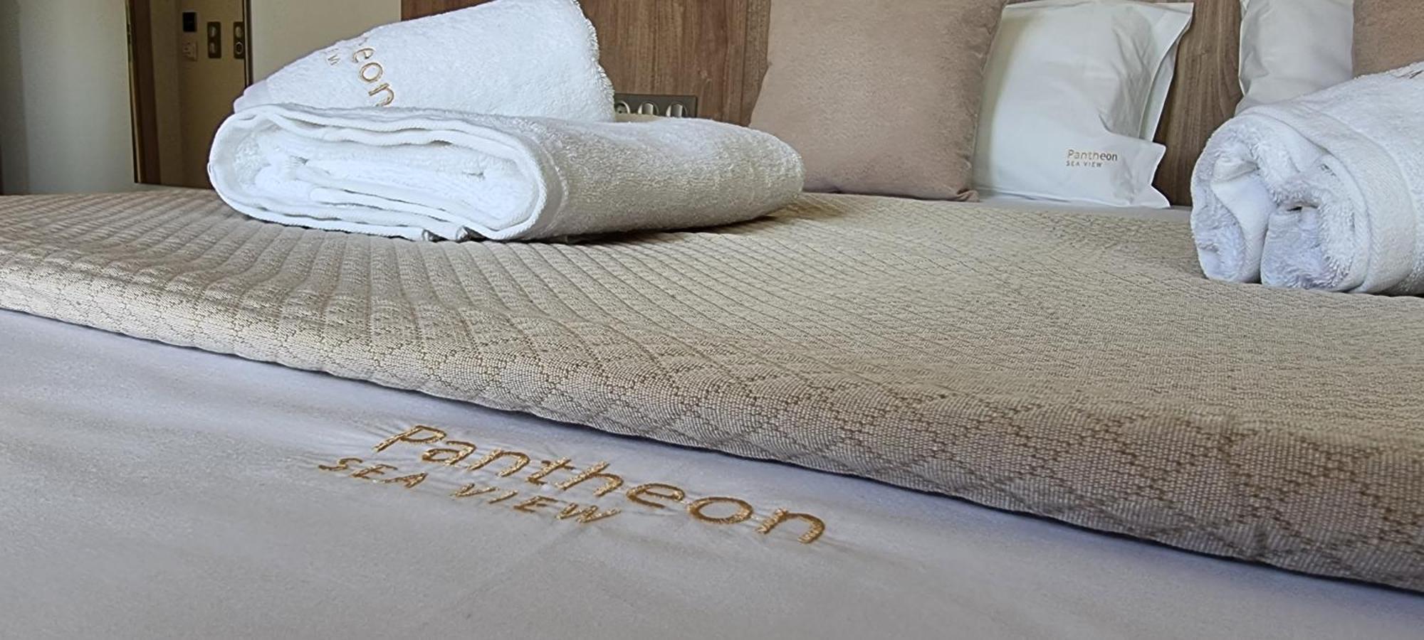 Pantheon Sea View Aparthotel Νέοι Πόροι Δωμάτιο φωτογραφία