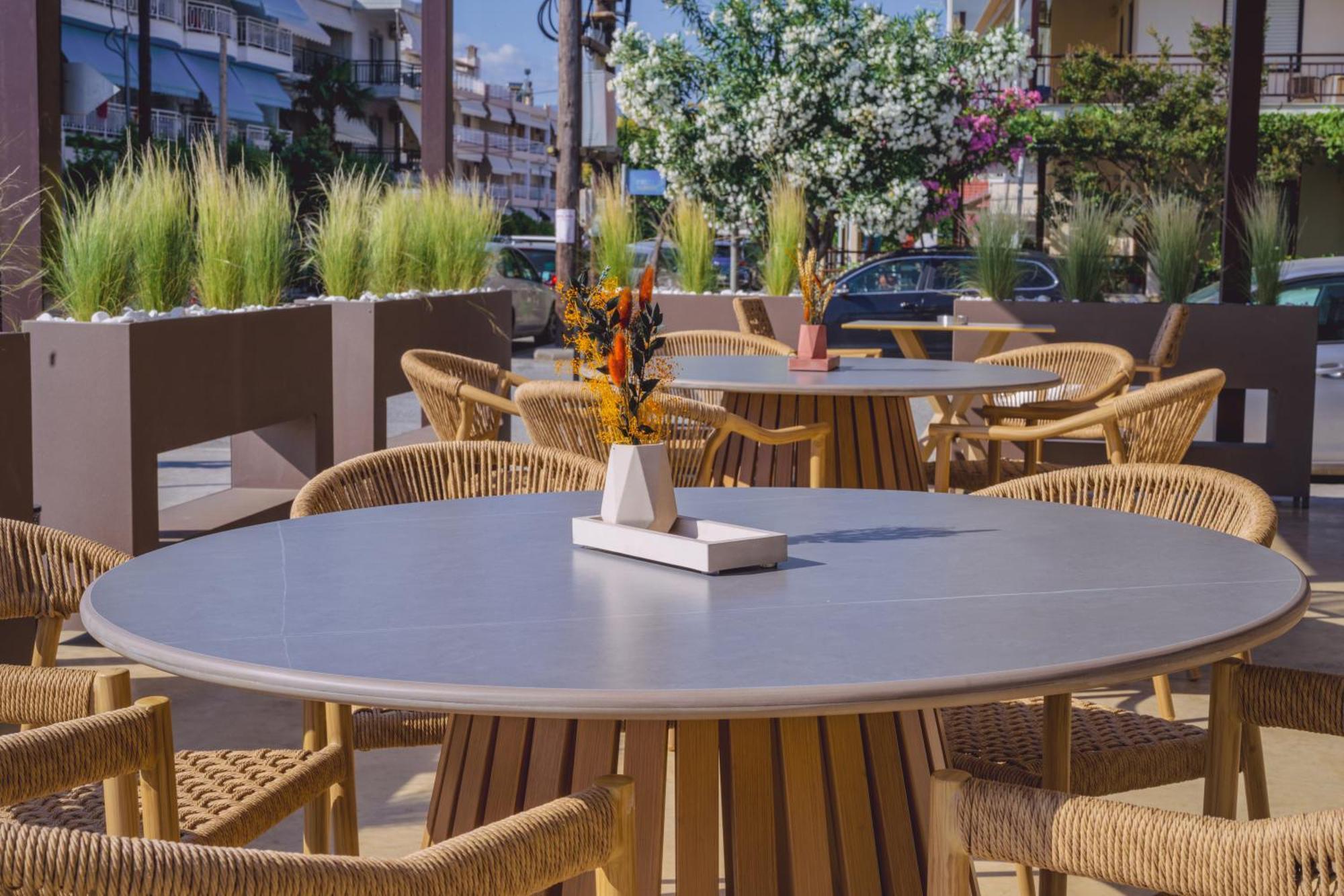 Pantheon Sea View Aparthotel Νέοι Πόροι Εξωτερικό φωτογραφία