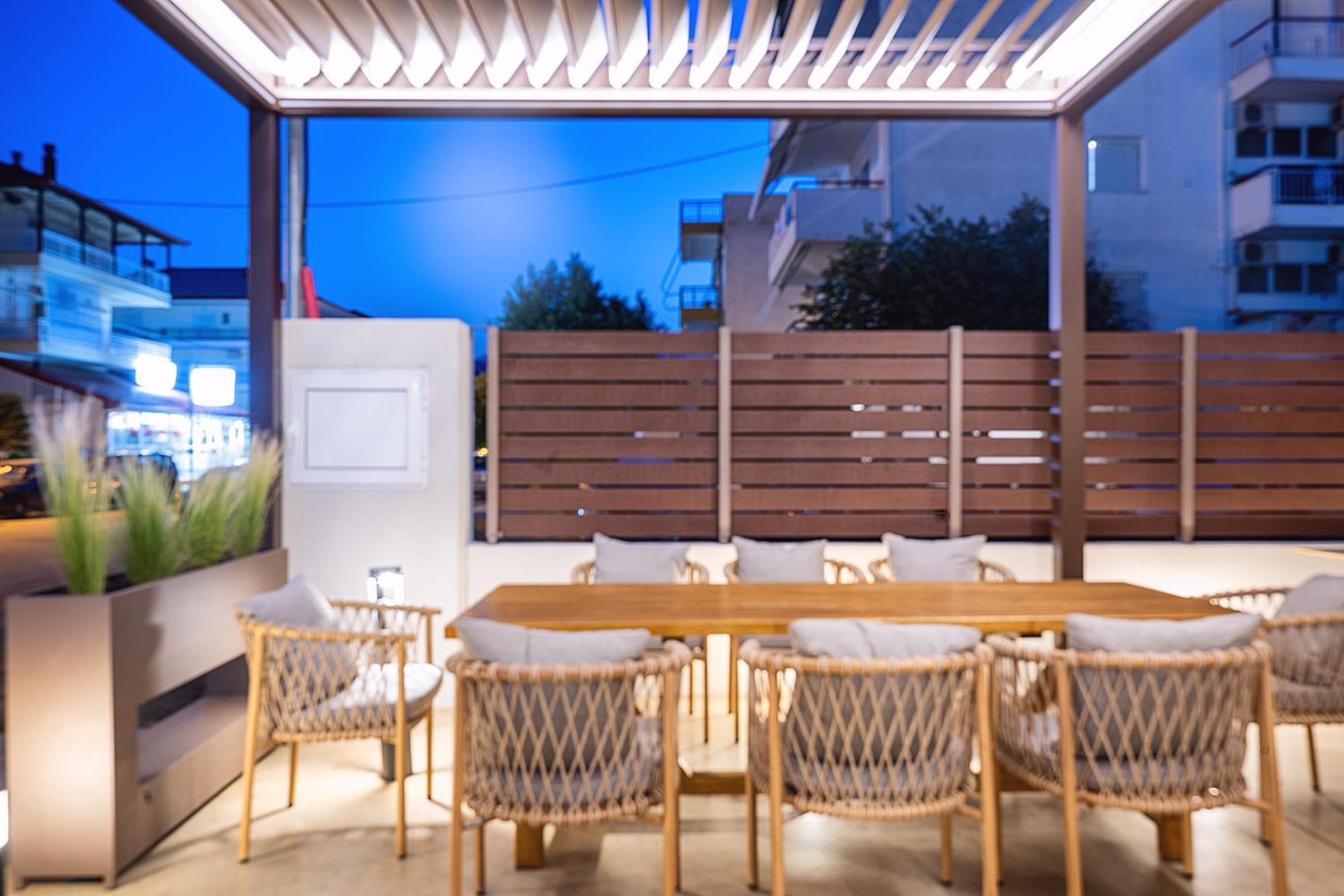 Pantheon Sea View Aparthotel Νέοι Πόροι Εξωτερικό φωτογραφία