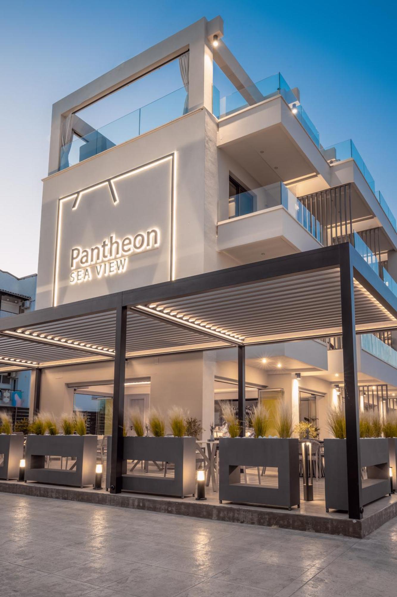 Pantheon Sea View Aparthotel Νέοι Πόροι Εξωτερικό φωτογραφία