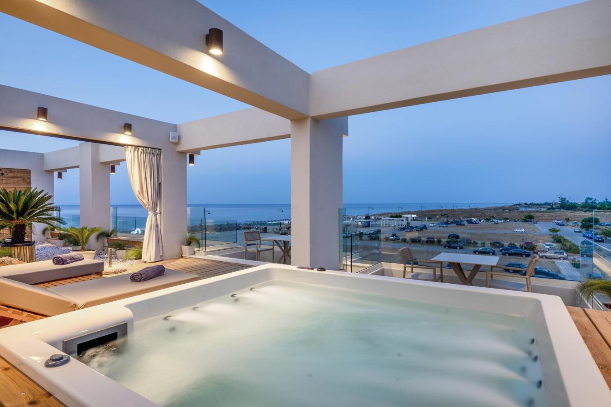Pantheon Sea View Aparthotel Νέοι Πόροι Εξωτερικό φωτογραφία